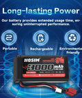 2 Pack 7.4V 3000mAh LiPo RC Battery Set With 2 USB Chargers And Strap For Brushless RC Cars, Trucks, And Boats, High Capacity Power