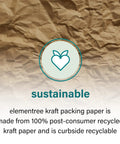 Brown Kraft Packing Paper Sheets For Moving And Shipping 1500 Count 1375 Feet Total 14.5 By 11 Inch Sheets Eco Friendly