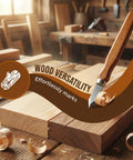 Top Shelf 2 Pack High Carbon Steel Woodworking Marking Knife Featuring Dual Bevel Edges on a wooden workbench cutting layout lines.