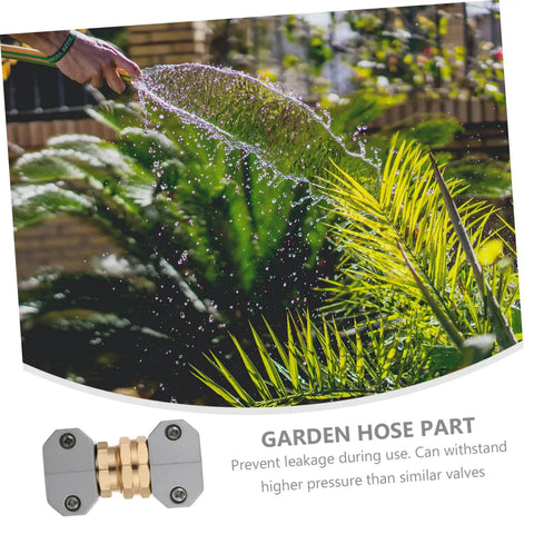 Top Quality Garden Hose Repair Kit featuring 3 Sets Of Durable Aluminum Alloy Connectors That Fight Rust And Stop Leaks For Sturdy Outdoor Water Setup. Flexible brass hose connector for garden watering