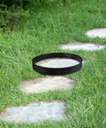 Round Stepping Stone Mold For Concrete Pathways Reusable Plastic Paver Forms DIY Garden Walkway Maker on grass