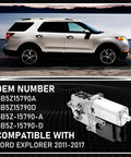 Replacement Sunroof Motor For Ford Explorer 2011 To 2017 Moon Roof Actuator image with OEM numbers and motor detail.