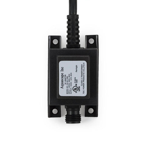 LED Transformer 20 Watt 12 Volt For Pond Water Feature Waterfall Landscape And Garden Lighting Easy Plug In Low Voltage Power Hub