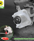 Front Wheel Hub Assembly Kit For Club Car DS Golf Cart 1974-2003, 2 Pack, Replaces OEM 1011892, 11011102, showing aluminum hub with bearing
