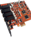 Maya44 eX 4 In 4 Out PCIe Audio Interface For Your Home Studio With Dope 24 Bit 96 kHz A D And D A Converters top view