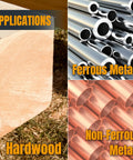 Top Shelf 2 X 42 Sanding Belts 120 Grit Zirconia Aluminum Replacement Rolls For Belt Sanders Grinders wood and metal applications