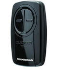 Universal Garage Door Remote With Two Buttons For Two Doors Or Gates Easy Wireless Setup No Fuss Black Remote Control