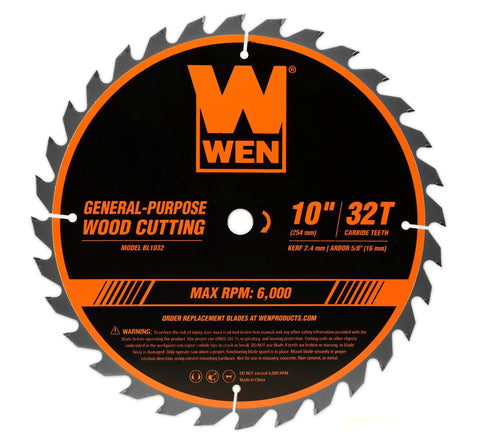 Pro Grade 10 Inch Carbide Tipped Table Saw Blade Bundle Featuring A 32 Tooth General Woodcutting Kit And 60 Tooth Fine Finish Edge With Ultra Thin Kerf For Hella Sharp Results