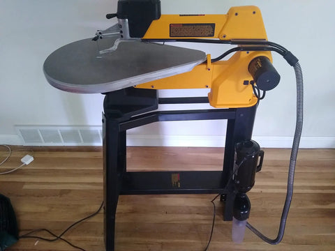 Universal Scroll Saw Dust Collection Kit With Mininado Cyclone Separator Pulls Dust From Top And Bottom Of Your Workpiece, Adapts To All Scroll Saws For Cleaner, Mess Free Cuts And A Smarter, Dust Busting Workshop