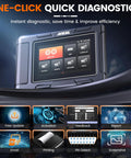 HD3600 Heavy Equipment Diagnostic Tool With DPF Regen Pro Grade Full System showing interface on display