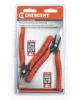 Mini Shear Cutter Pliers Set For Electrician Use Up To 20 Gauge AWG Soft Wires 0.8 mm Premium Hand Tool 2 Piece Set