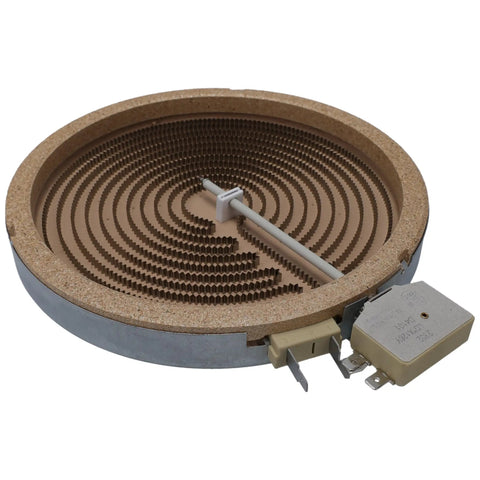 9 Inch Radiant Surface Element Replacement for Electric Ranges, Model Specific Fit Not Universal, 240V 2000W, side view