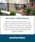 Heavy Duty Aluminum Deck Railing Kit 36 Inch Height By 8 Feet Width With Solid Breadloaf Grip and Built Tough adjustable outdoor handrail system on porch.