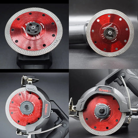 Diamond Saw Blade 4.5 Inch Super Thin Tile Blade For Cutting Porcelain Ceramic Granite Marble Stone Tiles 10 Pc Set on tools