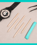 Pro Grade Watch Cleaning Putty Kit For Precision Movement Cleanup And Dial Dust Removal With Willow Sticks And Adhesive Tools