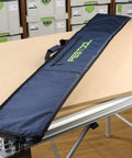 Heavy Duty Nylon Carrying Case For FS Guide Rails Keeps Up To Two FS 1400 And Shorter Rails Safe displayed on table