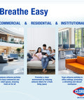 Commercial, residential, and institutional settings promoting clean air with 16x25x1 MERV 13 Pleated HVAC Air Filter.
