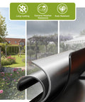 Tough As Nails Two Pack Metal Railing Planter Box 36 Inch with rust-resistant coating for outdoor use.