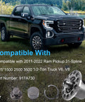Built Tough Detroit Truetrac Rear Differential For 2011 To 2022 Ram 1500 Pickup 31 Spline 9 25 Inch Axle Housing V6 V8 Trucks Plug And Play Gear Swap with parts on ground.