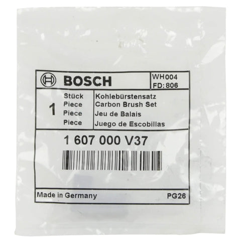 Straight Shooter Carbon Brush Replacement Kit For Angle Grinder packaging with Bosch branding and details for tool repair.