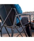 Ultra Easy Fold Up Outdoor Camping Chair For Adults With Mesh Back And Wide Seat Sturdy Powder Coated Steel Frame Portable