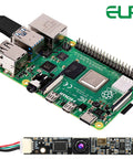 Dope 8MP USB Webcam With Built In Microphone For PC And Raspberry Pi Ultra HD 3264x2448 64 Degree No Distortion Lens
