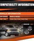 Compatibility information for Pair Of Premium Locking Hubs For 1999 2004 Ford F250 F350 F450 F550 Off Road Ready Beefed Up Heavy Duty 30 Spline Design Replaces Manual Or Automatic Hubs No Conversion Kit Needed.