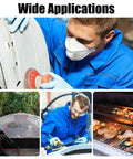 Five Piece Stainless Steel Welding Mesh Reinforcement Screen Set For Thermoplastic Repairs And Plastic Welding Kits in use