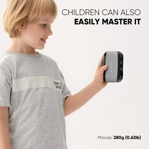 Badass Precision Handheld 3D Scanner With Smart Blue Light Sensors For Killer 3D Printing Models Using Frictionless Cleanup Plus Deep Scan Reach And Seamless Windows Mac Setup