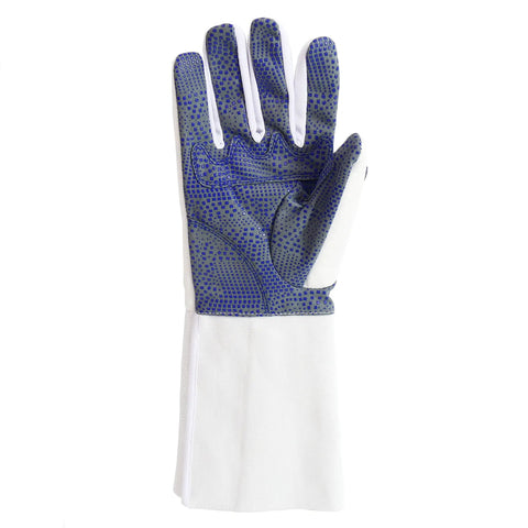 ProGrade Padded Fencing Gloves For Foil Epee And Saber Leather Palm Mitten With Cushioned Grip Right Hand Size Medium