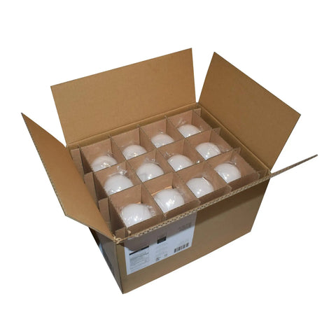 Open box displaying Crank Up The Brightness With A19 LED Light Bulbs 100W Equivalent Daylight White 5000K Energy Efficient 15W Non Dimmable