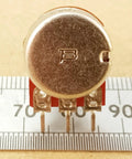 Center Click Detent Balance Control Potentiometer with Splined Shaft Linear B Taper B10K Resistance Replacement product