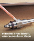 DP460NS Epoxy Adhesive White 50 mL Cartridge applied on metal part for high impact bonding in diverse industries