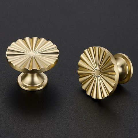 vintage gold knobs for dresser Vintage Solid Brass Filigree Dresser Drawer Knob