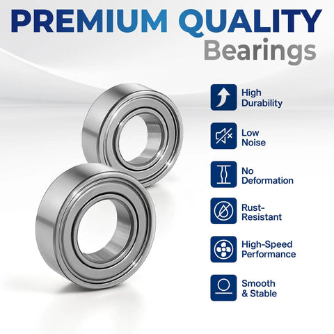 Replacement Bearings For Mani Pro Passport Drill KP50 KP55 KP60 And Medi Pro 20K 35K Pro Grade Tough As Nails Drill Bearing Set