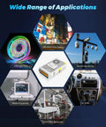 Plug And Play 24V 600W DC Switching Power Supply AC 110V To 24V SMPS for LED strips, CCTV, medical, car audio, automation