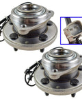 Front Left And Right Wheel Bearing And Hub Assembly Set For 2005 2010 Jeep Grand Cherokee And 2006 2010 Commander