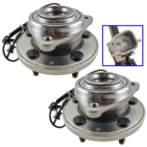 Front Left And Right Wheel Bearing And Hub Assembly Set For 2005 2010 Jeep Grand Cherokee And 2006 2010 Commander