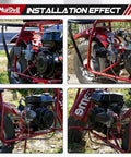 Installation of 26mm VM22 Carburetor Kit For 212cc Clone Engines Like GX160 GX200 Coleman Ct200u Bt200x KT196 Mini Bike.