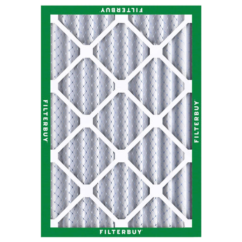 20x25x4 Air Filter MERV 8 Pleated Electrostatic For Universal HVAC Replacement Heavy Duty Dust And Allergy Defense Fits Furnaces And ACs Actual Size 19.50 x 24.50 x 3.63 White Rodgers Compatible