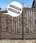 24 Pack Weld On Bullet Hinge 3 Inch Heavy Duty Weldable Barrel Hinge For Metal Gates And Trailer Ramps Half Inch Pin Diameter
