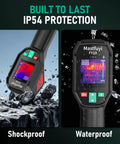 High Resolution 240x240 Thermal Imager With 25 Hz Refresh Rate, Temperature Alarm, Handheld Infrared Camera, IP54 protection