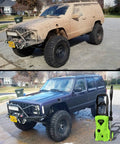 Before and after car wash using Powerful Electric Pressure Washer 2.6 GPM, 1500W High Pressure Cleaner With 4 Nozzles, Bright Yellow