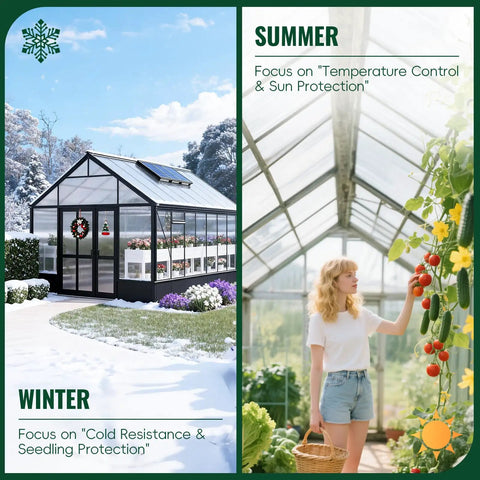 Six Pack 6 Ft By 2 Ft Twin Wall Polycarbonate Panels 0.24 Inch All Season UV Protected Roof Sheeting For Greenhouse Covering And Outdoor Garden Projects Easy Install