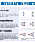 Bearing installation tips with correct tool use from Bearings Installation Tool Set With Seal Driver And Race Installer Easy Grip.