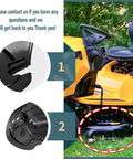 Mulch Plug Kit For 42 Inch Lawn Mower Decks Compatible With MTD Cub Cadet Craftsman 2012 And Later Fits 63105195A 631-05195A 19A30055100 LTX 1045 1046 VT LTX 1050KH Models Replaces 631-05195 And 63105195A Easy Install Rugged Build black mulch plug on 42-inch mower deck