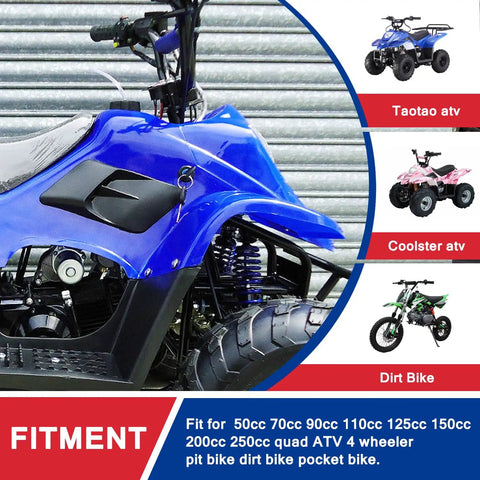 Ignition Starter On Off Switch Key for 50cc to 250cc Chinese ATVs Dirt Bikes Go Karts Mopeds Scooters and Quad Bikes Plug And Play Easy Install Universal Fit display