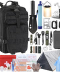 Outdoor equipment in Ultra Durable 258 Piece Outdoor Survival Gear Kit With Water Filter Emergency Tent Led Lantern First Aid Supplies 25L Backpack