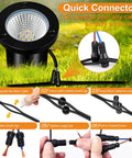 Outdoor RGB Landscape Lights With Remote Control And Memory Function, 10W In-Ground Waterproof Lighting installation guide