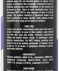 Back view of Honda Pro Chain Lube With White Graphite 15 Oz For Motorcycle Chains O Ring And Non O Ring Long Lasting Weather Resistant